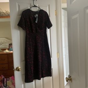 Black and red dress, size 8, new with tags never worn.